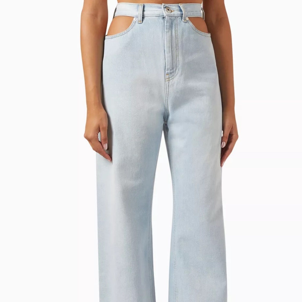 Maison Margiela Décortiqué wide-leg jeans (waist cut-out) - US XS/S - IT 38